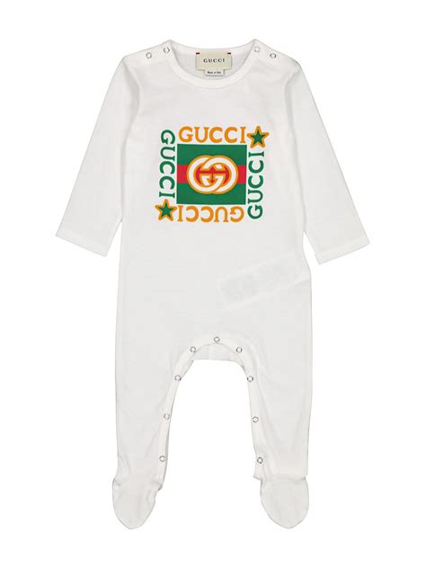 gucci baby strampler